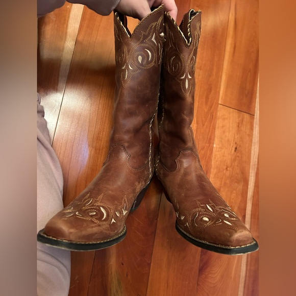 Durango Women's Sew Sassy Western Cowboy Boot - Picture 3 of 16